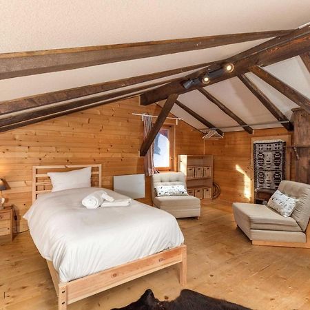 Chalet Noisette Authentic Swiss Chalet Perfect For Families La Tzoumaz Esterno foto
