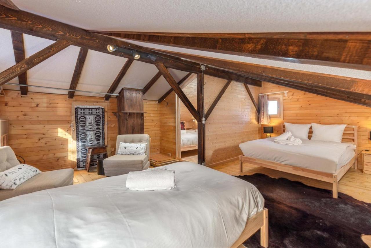 Chalet Noisette Authentic Swiss Chalet Perfect For Families La Tzoumaz Esterno foto