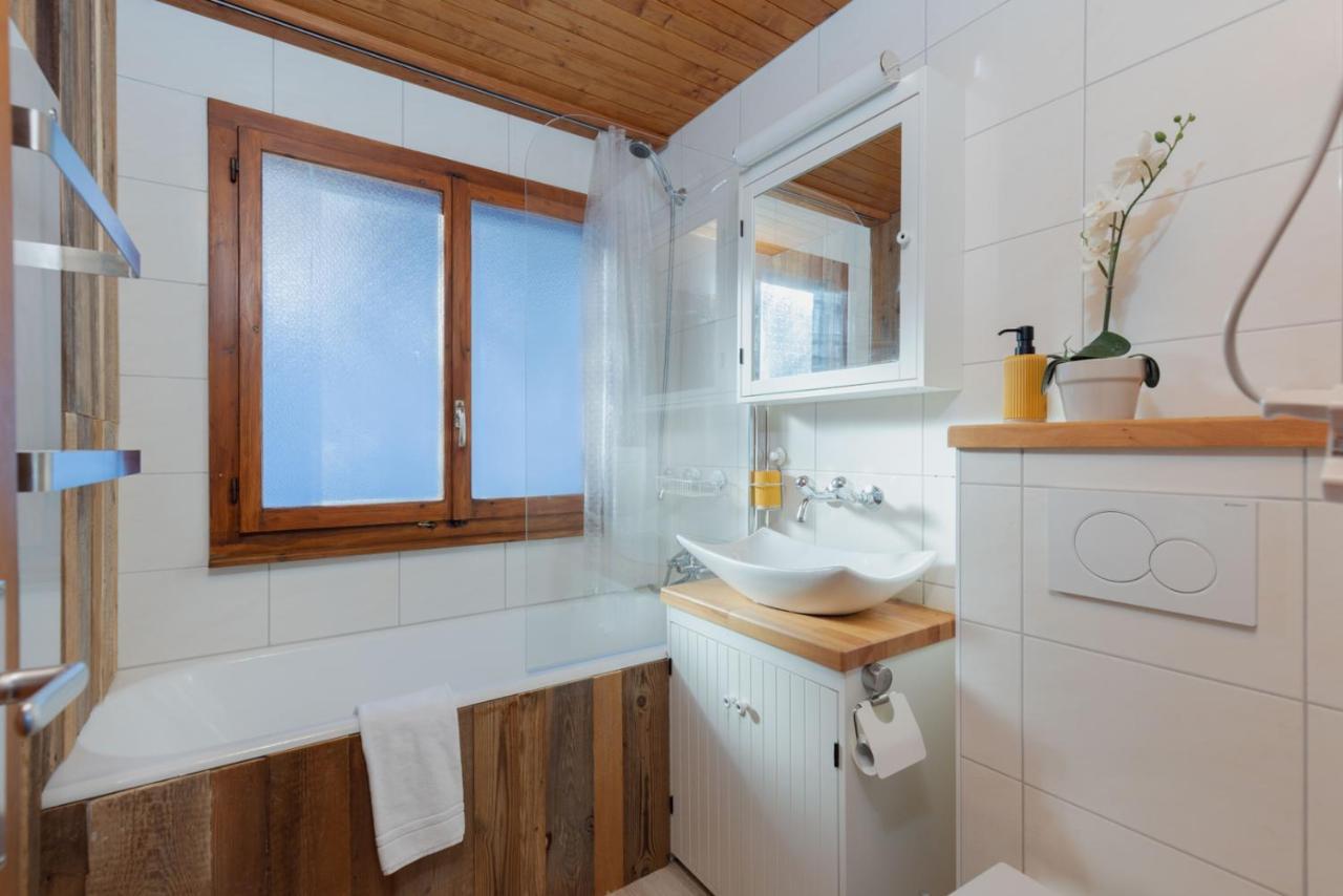 Chalet Noisette Authentic Swiss Chalet Perfect For Families La Tzoumaz Esterno foto